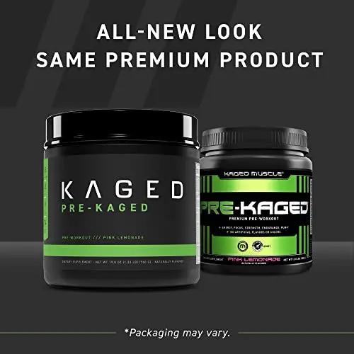 Kaged Original Pre-Workout Powder | Fruit Punch | Pre Formulated with Creatine, Beta Alanine, Pure Caffeine | 20 Servings