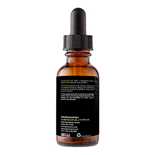 Absonutrix Garcinia Cambogia 2 Oz 98% HCA weigh management All Natural 30 Day Supply Absonutrix