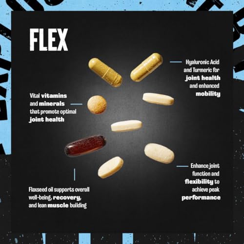 Animal Flex –Complete Joint Support Supplement – Contains Turmeric Root Curcumin Animal