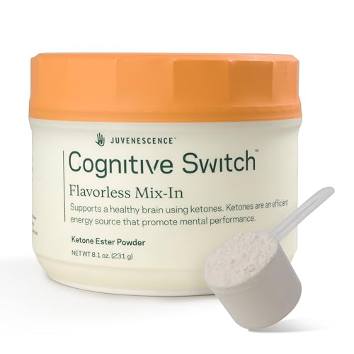 Juvenescence Cognitive Switch Ketones Powder, Rapid Ketosis BHB Exogenous Ketones Juvenescence
