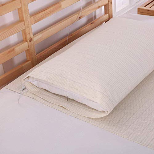 ibowee Grounding Piowcase 2 Pack, Conductive Pillowcase with US Cord for Natural Wellness ibowee