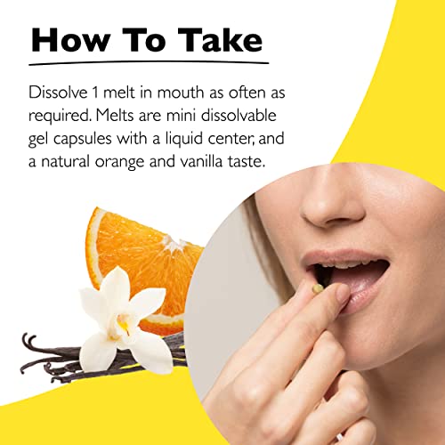 Bach RESCUE PEARLS, Natural Orange Vanilla Flavor, Natural Stress Relief, Homeopathic Flower Essence RESCUE