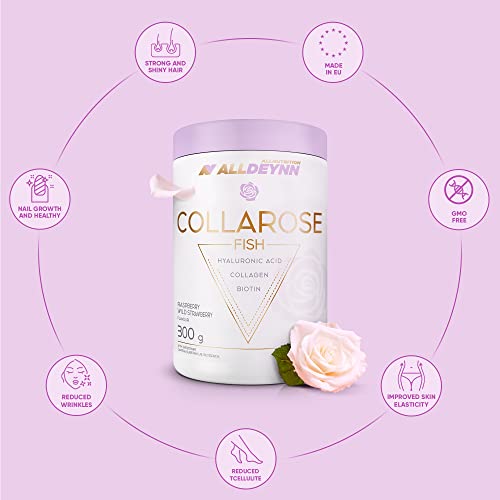 ALLDEYNN Collarose Fish Collagen Powder - Fish Collagen Hydrolysate with Hyaluronic Acid ALLDEYNN