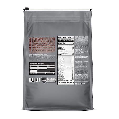 Isopure Protein Powder, Low Carb Whey Isolate, Gluten Free, Lactose Free, 25g Protein Isopure