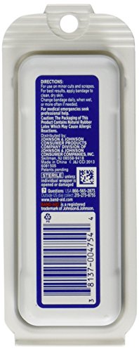 Band-Aid Flex Fabric Travel Pack - 8 Count, Pack of 12 Band-Aid