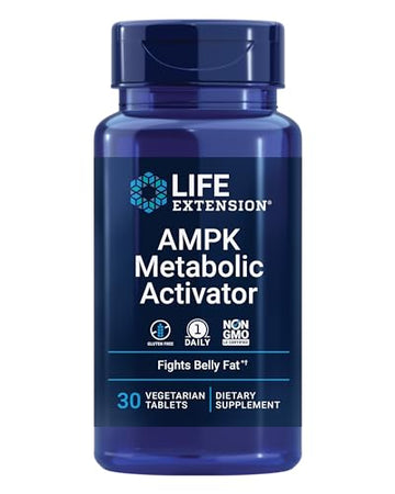 Life Extension AMPK Metabolic Activator, hesperidin, G. pentaphyllum, fight unwanted belly