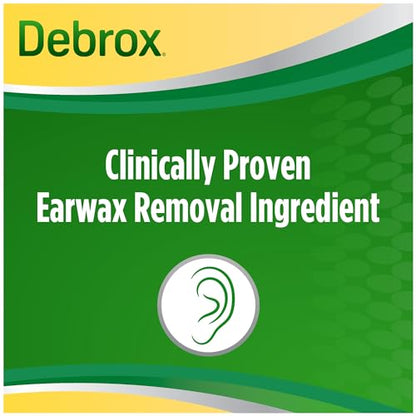 Debrox Ear Wax Removal Kit, Ear Cleaning Kit Includes Rubber Bulb Syringe