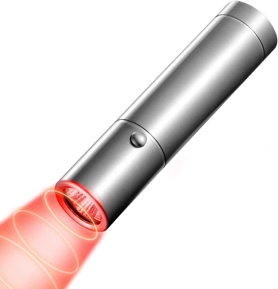 Infrared Light Therapy Wand for Powerful Infrared Light Therapy Red Light，grey-sdt-11