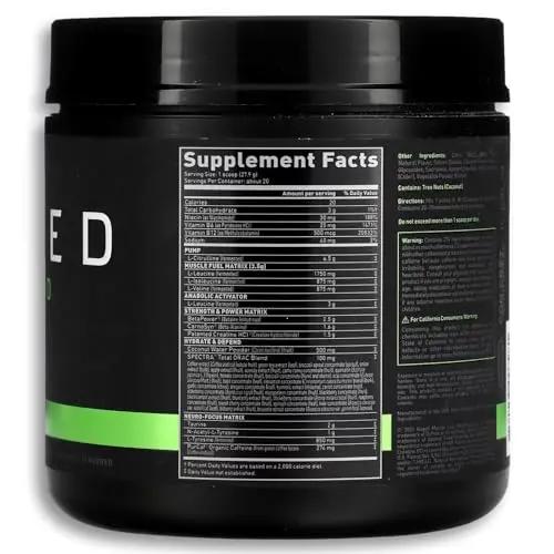 Kaged Original Pre-Workout Powder | Fruit Punch | Pre Formulated with Creatine, Beta Alanine, Pure Caffeine | 20 Servings