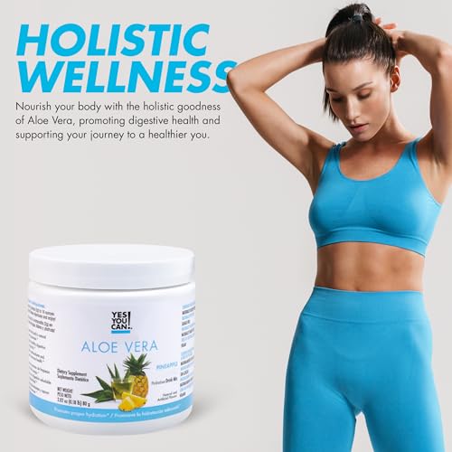 Yes You Can! Organic Aloe Vera Drink Mix - Super Greens Powder - Energy Drink Powder Yes You Can!