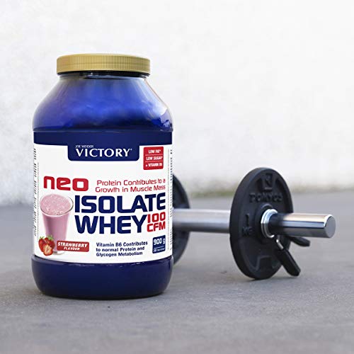 Joe Weider Victory Neo Iso Whey 100CFM 900gr Strawberry; 100% Whey Protein Isolate JOE WEIDER VICTORY