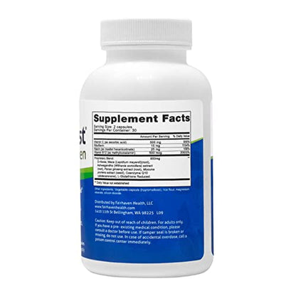 CountBoost for Men - Male Fertility Supplement to Support Count - with Ashwagandha, Maca