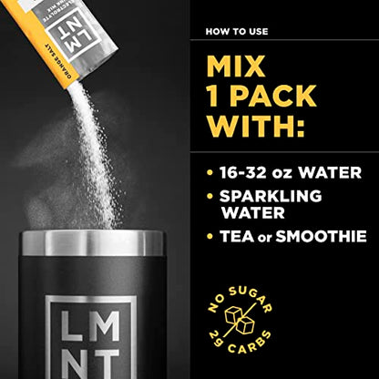 LMNT Zero-Sugar Electrolytes - Variety Salt - Hydration Powder Packets | No Dodgy Ingred
