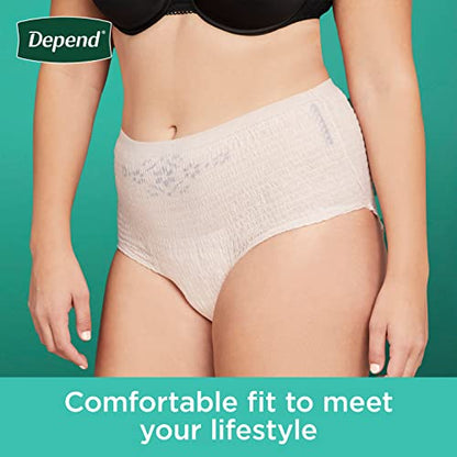 Depend Fresh Protection Adult Incontinence Underwear for Women