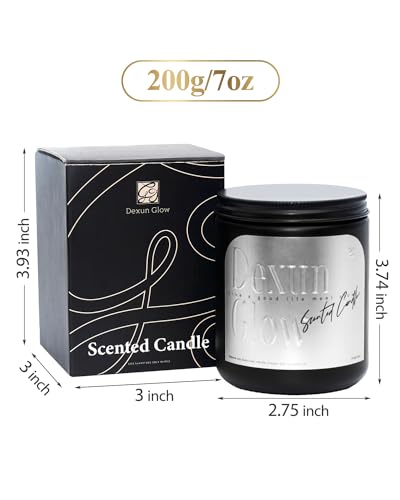 Aromatherapy Candle, Handcrafted with Natural Soy Wax and Essential Oils for Home Scented 