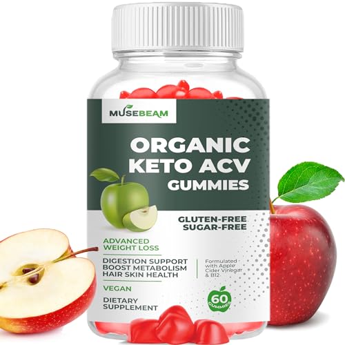 Keto ACV Gummy for Advanced Weight Loss - Gluten Sugar Free Rapid Belly Fat Burner