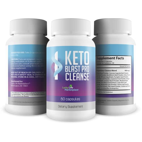 Keto Blast Pro Cleanse - Keto Friendly Keto Cleanse - Natural Probiotic & Cleanse Heath Secret