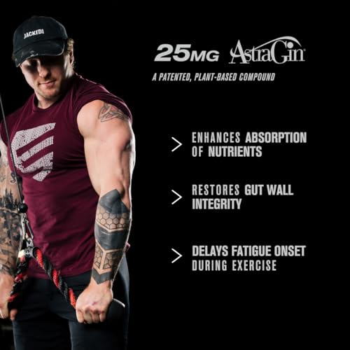 Jacked Factory Build-XT Daily Muscle Builder & Performance Enhancer - Muscle Building Jacked Factory