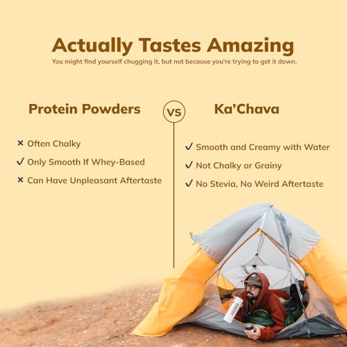 Ka’Chava All-In-One Nutrition Shake Blend, Chai, 85+ Superfoods, Nutrients & Plant-Based Ka'Chava