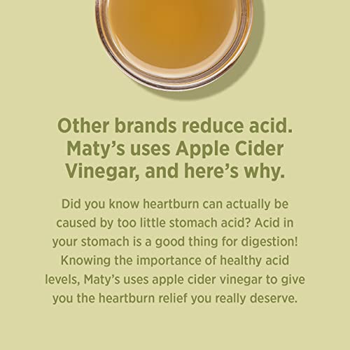 Matys Acid & Indigestion Relief Capsules, Safe Antacid Alternative for Occasional Acid