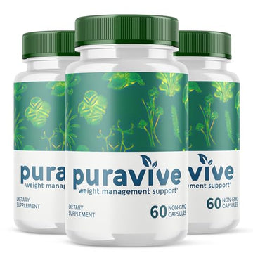 (3 Pack) Puravive Weight Loss Capsules, Puravive Advanced Formula