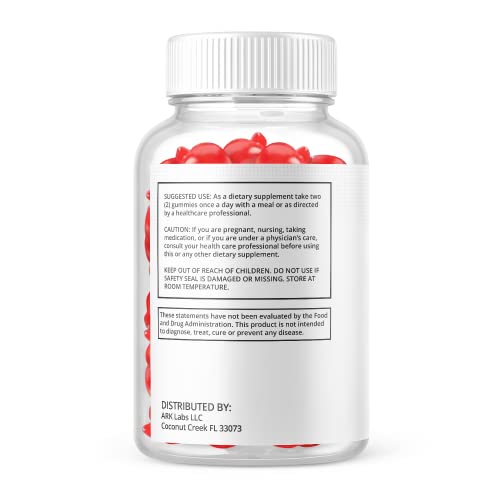 Lifetime Keto Gummies - Vegan, Non GMO - Lifetime ACV Keto Gummies with Apple Cider Ark Labs