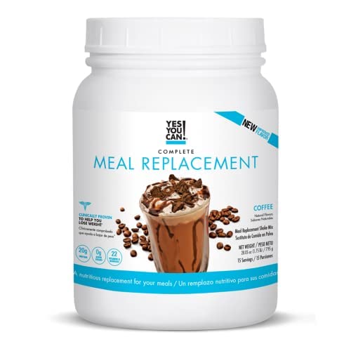 Yes You Can! Complete Meal Replacement - 15 Servings, 20g of Protein, 0g Added Sugars Yes You Can!