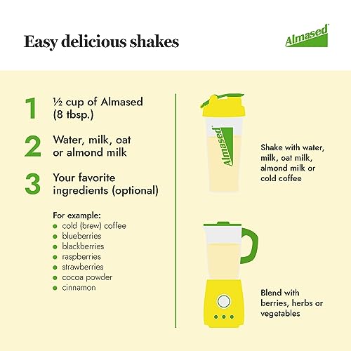 Almased Protein Powder for Weight Loss Kit for Men & Women, Natural Meal Replacement Almased