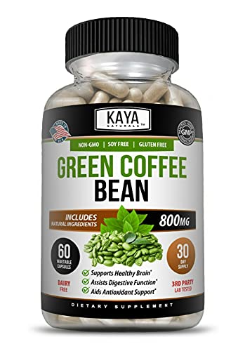Kaya Naturals Green Coffee Bean 60ct - Weight Management