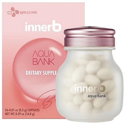 Innerb Aqua Bank (28 Servings, 4 Weeks) - Premium Korean Skincare Supplement 