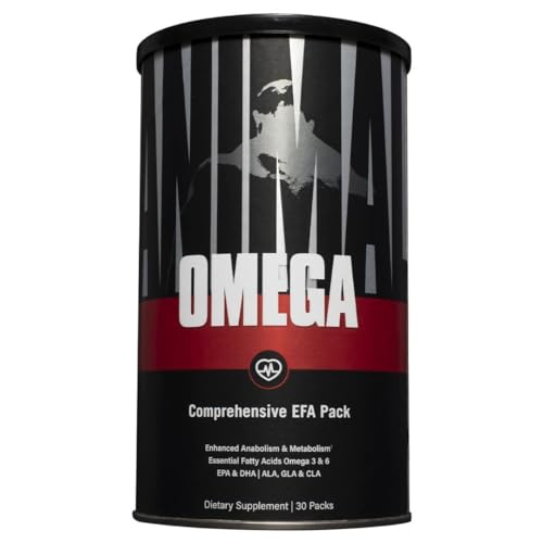 Animal Omega – Omega 3 & 6 Supplement – Fish Oil, Flaxseed Oil, Salmon Oil, Cod Liver Animal