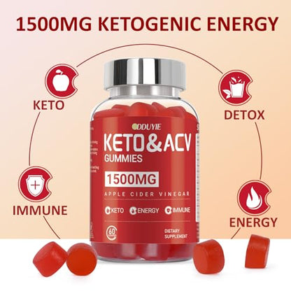DDUYIE Keto ACV Gummies Advanced Weight Loss - 1500mg Keto ACV Gummies DDUYIE