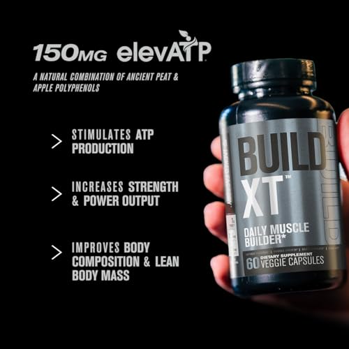 Jacked Factory Build-XT Daily Muscle Builder & Performance Enhancer - Muscle Building Jacked Factory