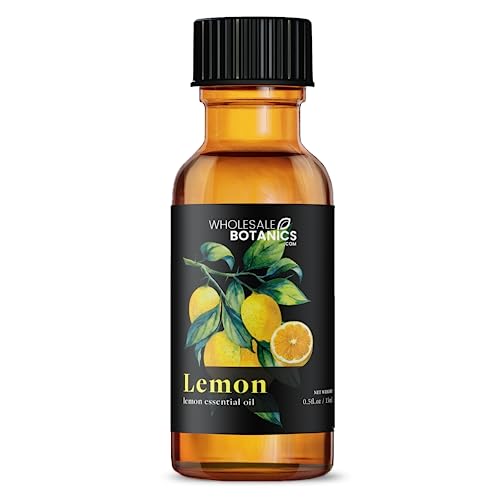 Lemon Essential Oil by Botanics | Premium Grade 100% Undiluted Essential Oil