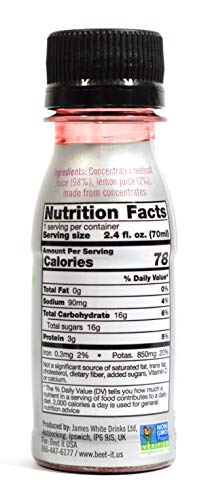BEET IT Sport Pro-Elite Shot, (15 Shots) Nitrate 400, Non GMO Certified - Each Shot Contains BEET IT