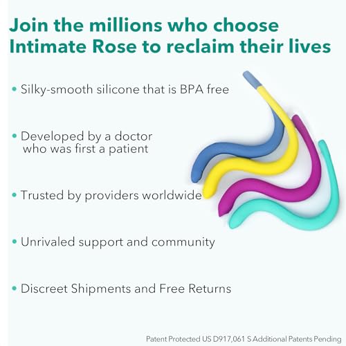 IntimateRose Pelvic Wand with Vibration for Pelvic Muscle Pain Relief - Pelvic Physical Intimate Rose