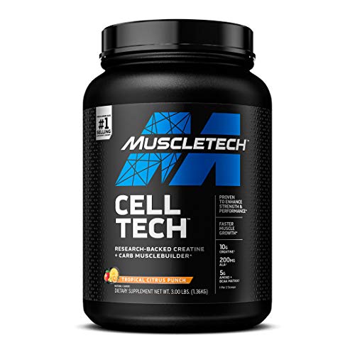 Creatine Monohydrate Powder MuscleTech Cell-Tech Creatine Powder Post Workout 