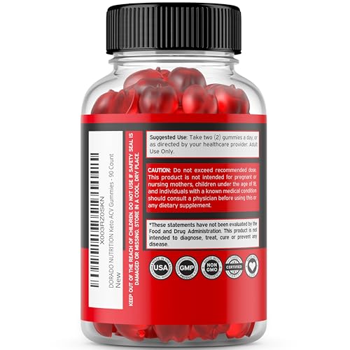 Keto ACV Gummies Advanced Weight Loss (1000mg) ACV Keto Gummies for Weight Loss DORADO NUTRITION
