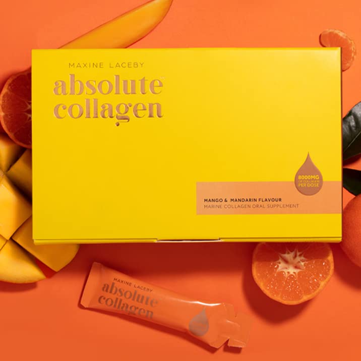 Absolute Collagen Marine Liquid Collagen Supplement for Women - 8000mg Collagen in Each Sachet Absolute Collagen