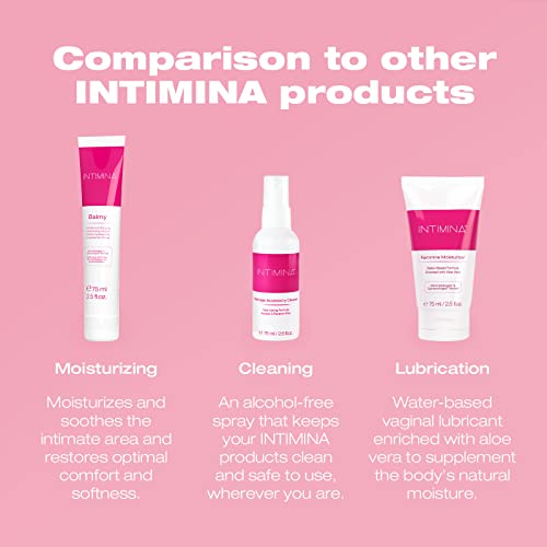 INTIMINA Balmy - Vaginal Moisturizer and Lubricant, Intimate Soothing and Moisturizing Cream INTIMINA