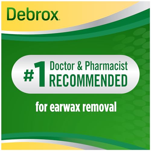 Debrox Ear Wax Removal Kit, Ear Cleaning Kit Includes Rubber Bulb Syringe