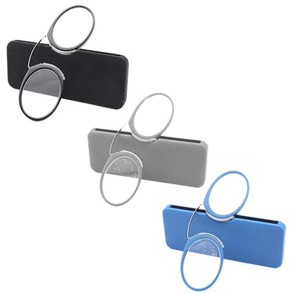 COVESATO Mini Armless Reading Glasses for Men Women Slim Thin Clip on Nose Readers COVESATO