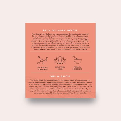 Your Good Health Co. – Your Beauty Premium Collagen Powder, Mixed Berry Your Good Health Co.