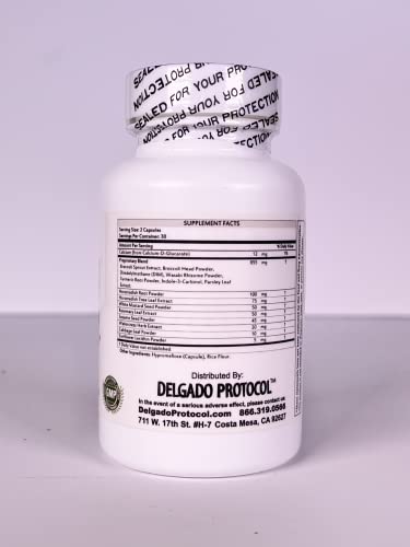 Delgado Protocol - DIM 855 Diindolylmethane Supplement - Improve Estrogen Balance
