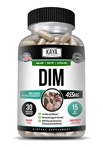 Kaya Naturals DIM Ultra (30 Capsules) | DIM Supplement for Women and Men