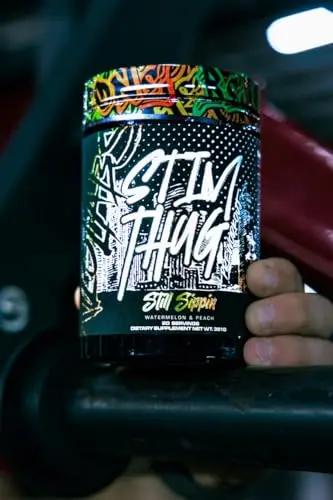 KILO LABS Pre Workout Powder | Stim Thug Preworkout for Men and Women | Hydrating Flavors of Energy & Electrolytes to Improve Focus and Pump | 20 Servings