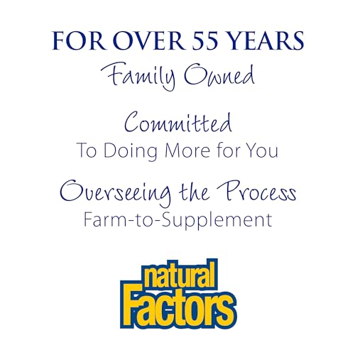 Whey Factors by Natural Factors, Grass Fed Whey Protein Concentrate, Aids Muscle 