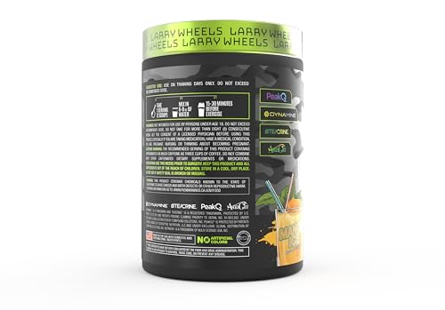 Larry Wheels' Pre Workout - Energy Drink Powder - Pre Workout Powder for Men & Women PR Sciences
