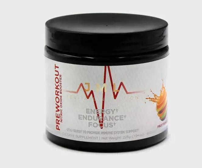 JML PreWorkout Includes GOGI Berry