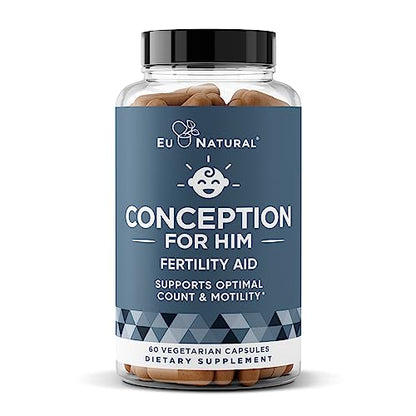 Conception For Him – Fertility Supplements for Men, Male Fertility Booster & Prenatal